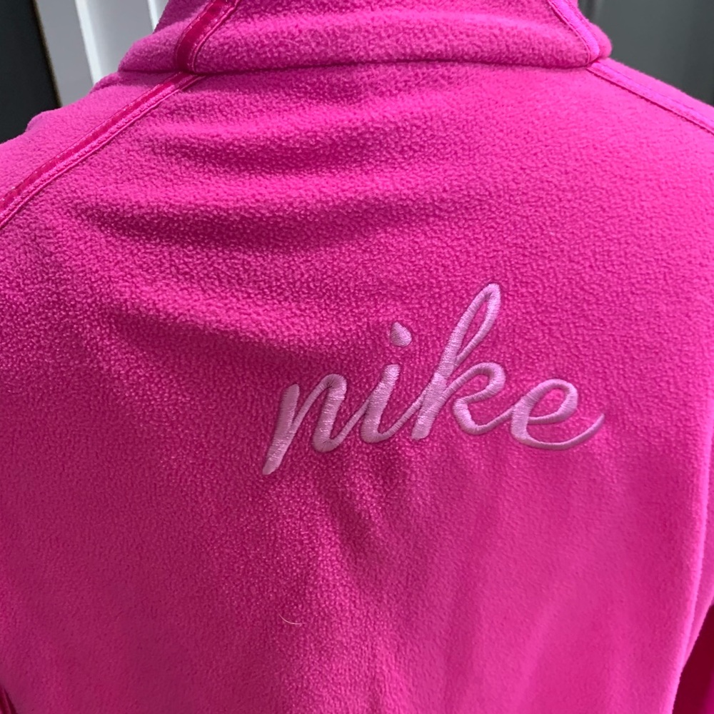 NIKE Mock Neck Full Front ZIP Fleece Jacket - Picture 5 of 6